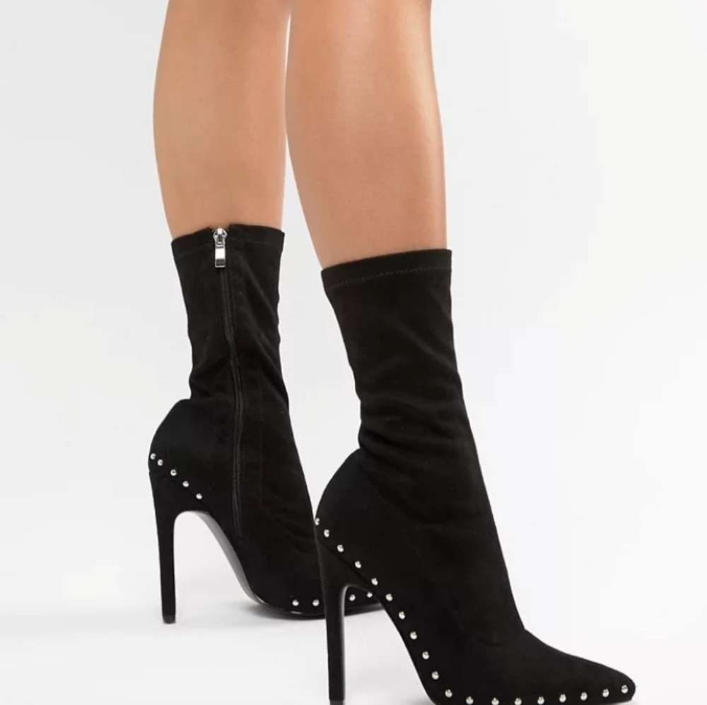 ASOS Sock Boot with Studs